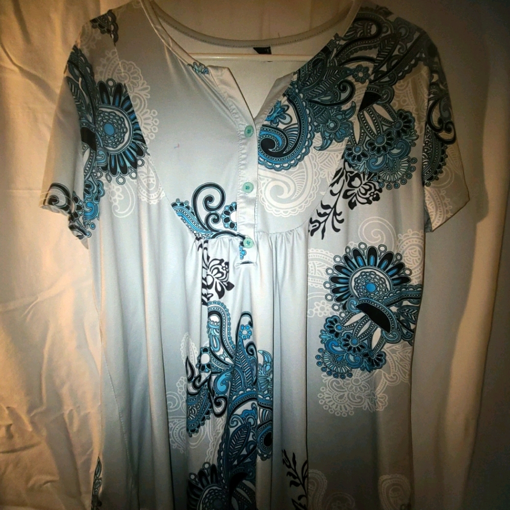 Beautiful paisley printed top